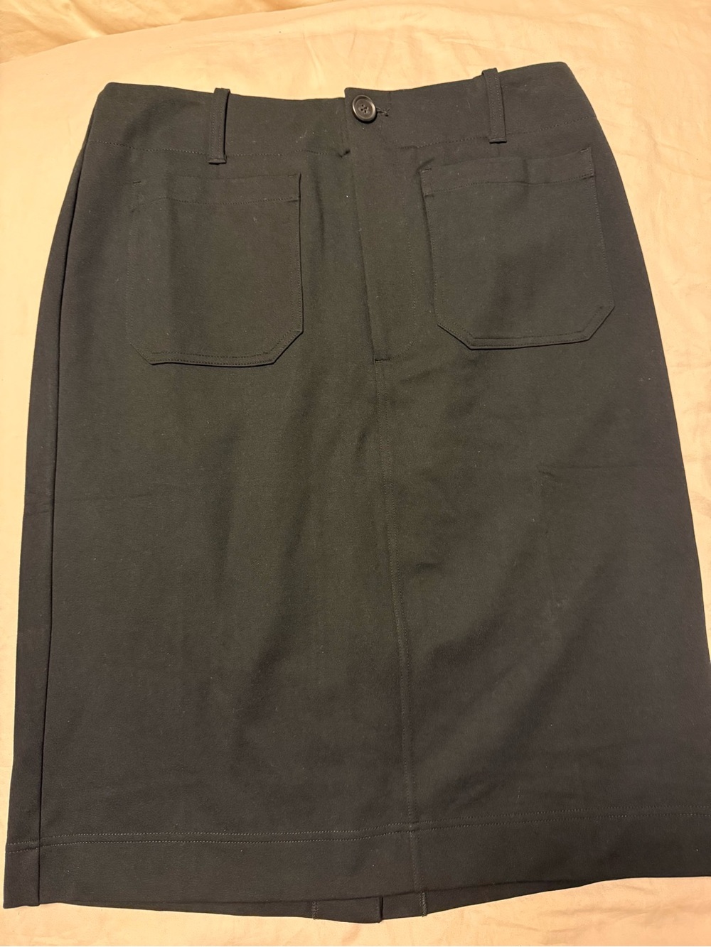 Anthropologie Maeve Colette Black Pencil Skirt in Large - NWT